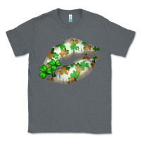 Charcoal Heather St. Patricks Day White Lips Classic Tee - Bettercallsaul