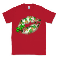 Red St. Patricks Day White Lips Classic Tee - Bettercallsaul