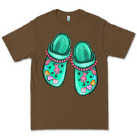 Cacao nurse crocs Premium Tee - MaliasSmallBusiness