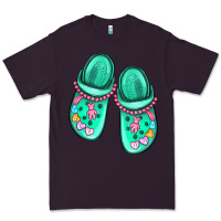 Plum nurse crocs Premium Tee - MaliasSmallBusiness
