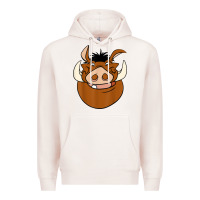 Pale Pink Lion518 Premium Hoodie - tuanDangUi