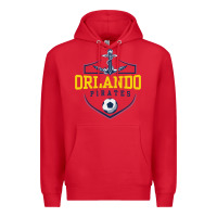Red Orlando pirates, ball Premium Hoodie - tuanDangUi