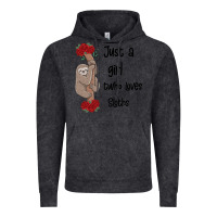 Vintage Black just a girl who loves sloths Vintage Hoodie - Bettercallsaul