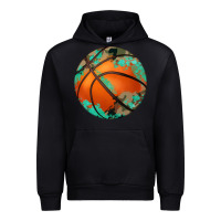 Black western basketball camouflage glitter pattern Urban Hoodie - Artiststas