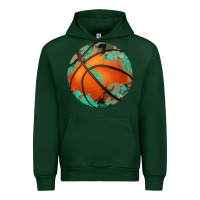 Forest Green western basketball camouflage glitter pattern Urban Hoodie - Artiststas