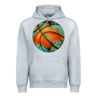 Heather Grey western basketball camouflage glitter pattern Urban Hoodie - Artiststas