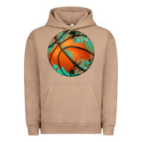 Pigment Burro western basketball camouflage glitter pattern Urban Hoodie - Artiststas