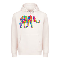 Pale Pink Elephant1687 Premium Hoodie - tuanDangUi