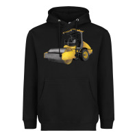 Black Drum Roller Heavyweight Hoodie - LillyAllenDesigns