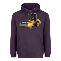 Plum Drum Roller Heavyweight Hoodie - LillyAllenDesigns