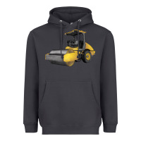 Smoke Drum Roller Heavyweight Hoodie - LillyAllenDesigns