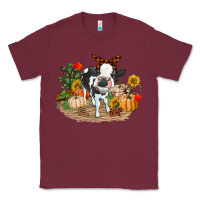 Burgundy Fall baby cow Classic Tee - RanaPortraitStore
