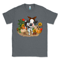 Charcoal Heather Fall baby cow Classic Tee - RanaPortraitStore