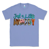 Colony Blue Western Just A Little Moody Cow Classic Tee - LillyAllenDesigns
