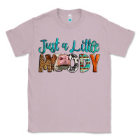 Lilac Western Just A Little Moody Cow Classic Tee - LillyAllenDesigns