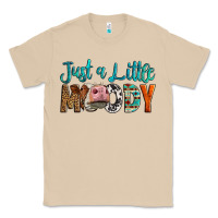 Mushroom Western Just A Little Moody Cow Classic Tee - LillyAllenDesigns