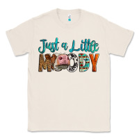 Natural Western Just A Little Moody Cow Classic Tee - LillyAllenDesigns