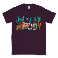 Plum Western Just A Little Moody Cow Classic Tee - LillyAllenDesigns
