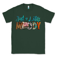 Sports Green Western Just A Little Moody Cow Classic Tee - LillyAllenDesigns