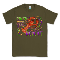 Army Green pinch peel eat repeat crawfish Classic Tee - RanaPortraitStore