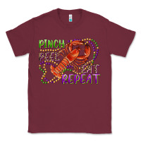 Burgundy pinch peel eat repeat crawfish Classic Tee - RanaPortraitStore