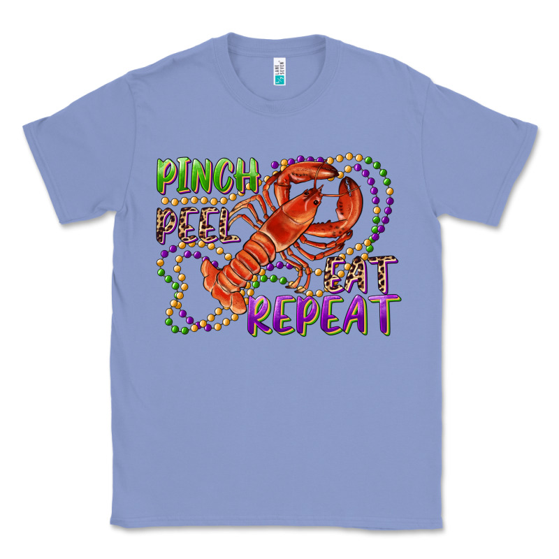 Pinch Peel Eat Repeat Crawfish Classic Tee by RanaPortraitStore | Teevron