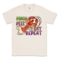 Natural pinch peel eat repeat crawfish Classic Tee - RanaPortraitStore