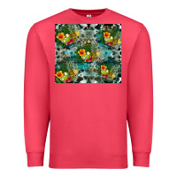 Cardinal summer fruits Premium Sweatshirt - CowhideDigitalArt