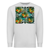 Dove Grey summer fruits Premium Sweatshirt - CowhideDigitalArt