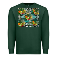 Sports Green summer fruits Premium Sweatshirt - CowhideDigitalArt