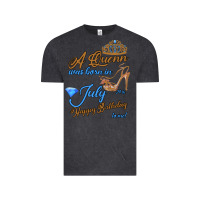 Vintage Black A Queen Was Born In July 24th Happy Birthday Vintage Tee - Bettercallsaul
