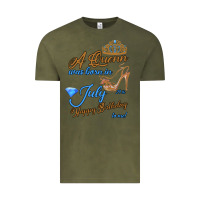 Vintage Olive A Queen Was Born In July 24th Happy Birthday Vintage Tee - Bettercallsaul