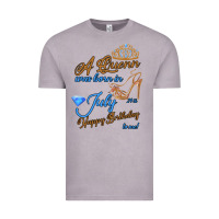 Vintage Zinc A Queen Was Born In July 24th Happy Birthday Vintage Tee - Bettercallsaul