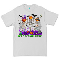 Dove Grey let s get halloweird Premium Tee - NancyCooperArtShop