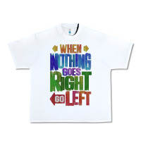 White motivational direction quote Urban Heavy Tee - tuanDangUi