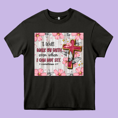 Christian Heavy Core Tee Designed By Maliassmallbusiness