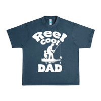 Midnight Navy Reel Cool Dad fathers day fishing adventure Urban Heavy Tee - tuanDangUi