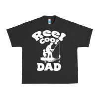 Reel Cool Dad Fathers Day Fishing Adventure Urban Heavy Tee | Teevron