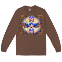 Chestnut American mom Long Sleeve Tee - TumblerDesignByShophia