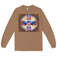 Toasted Coconut American mom Long Sleeve Tee - TumblerDesignByShophia