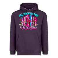 Plum All Booked For Valentines Heavyweight Hoodie - CowhideDigitalArt