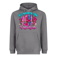 Storm All Booked For Valentines Heavyweight Hoodie - CowhideDigitalArt
