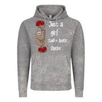 Cloud Rock just a girl who loves sloths Vintage Hoodie - Bettercallsaul