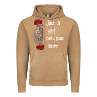 Vintage Camel just a girl who loves sloths Vintage Hoodie - Bettercallsaul