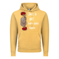 Vintage Mustard just a girl who loves sloths Vintage Hoodie - Bettercallsaul