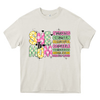 Cream she is mom Heavy Core Tee - JahusDesignShop