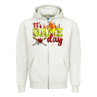 It's Game Day Softball Zipper Hoodie | Teevron