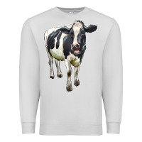 Dove Grey Holstein Bull Premium Sweatshirt - LillyAllenDesigns