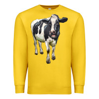 Lemon Holstein Bull Premium Sweatshirt - LillyAllenDesigns