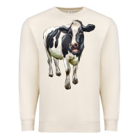 Sandshell Holstein Bull Premium Sweatshirt - LillyAllenDesigns
